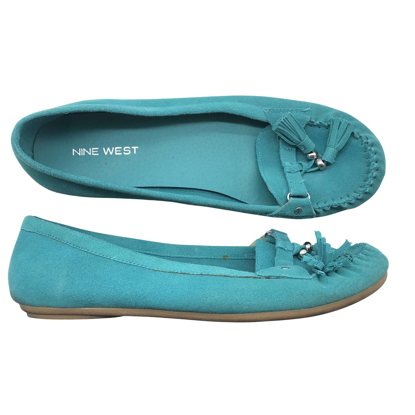 Unisex Nine West - Mokassiinid, suurus 39 - Türkiis (2)