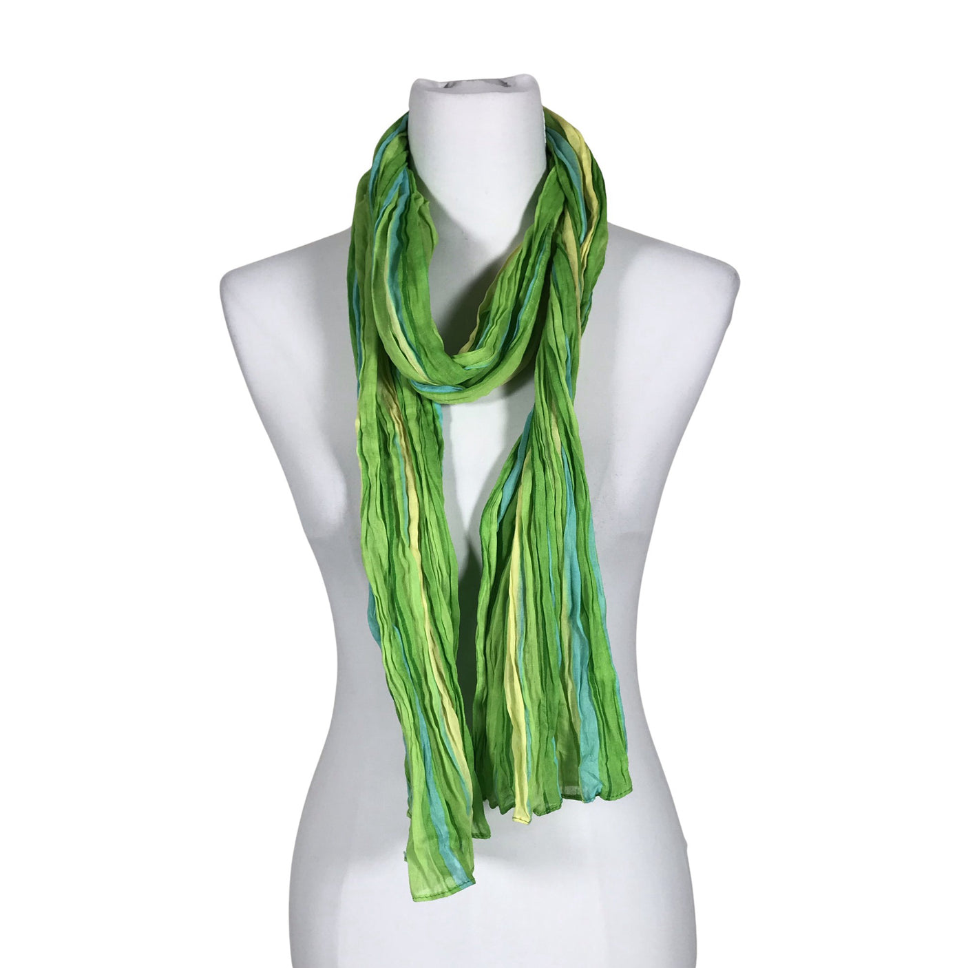 Unisex Your Face - Õhuke sall, suurus Midi - Roheline (1)