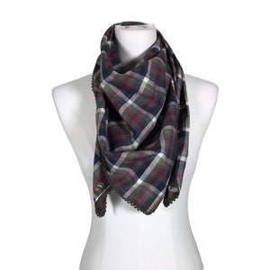 Unisex s.Oliver - Õhuke sall, suurus Midi - Sinine (1)