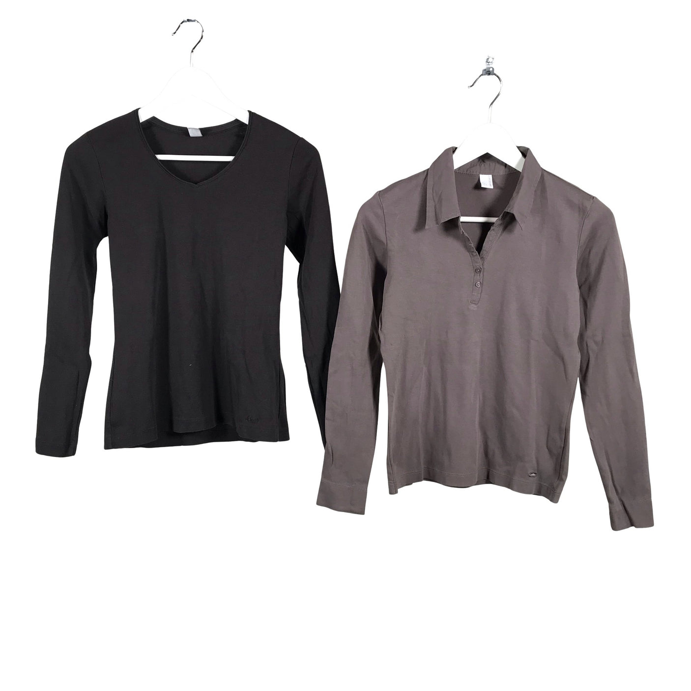 Unisex s.Oliver - Trikotaažist pluus, suurus 36 - Pruun (1)