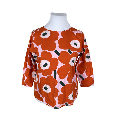 Unisex Marimekko - Trikotaažist pluus, suurus 44 - Oranž ()