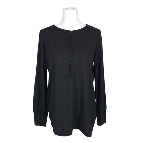Unisex Nanso - Trikotaažist pluus, suurus 40 - Must ()