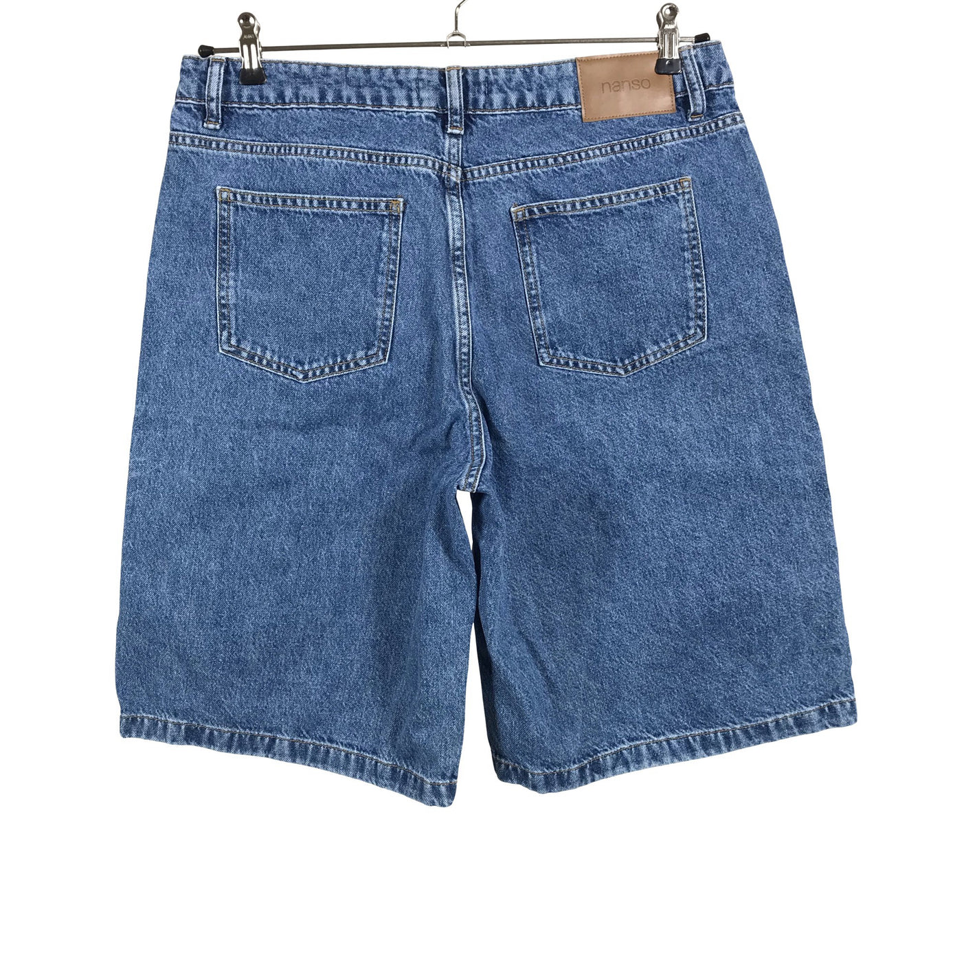 Unisex Nanso - Teksast lühikesed püksid, suurus 42 - Sinine (2)
