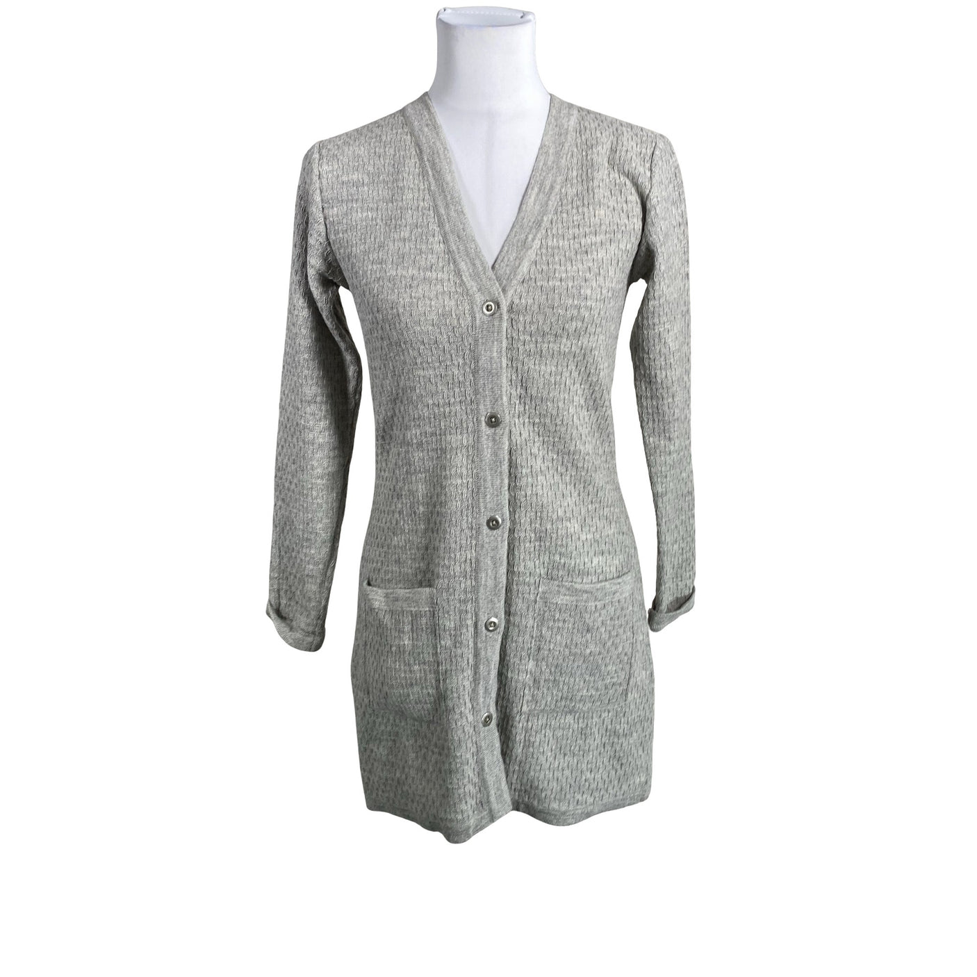 Unisex Alpa - Kardigan, suurus 36 - Hall (1)
