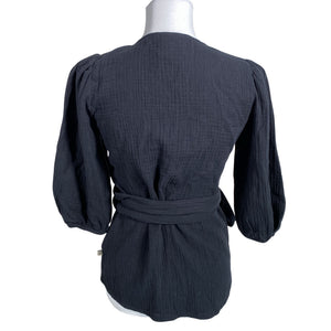 Unisex Kaiko - Pluus, suurus 34 - Must (2)