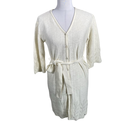 Unisex Cream - Kardigan, suurus 34 - Looduslik valge ()