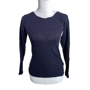 Unisex Marc O'Polo - Trikotaažist pluus, suurus 36 - Sinine (1)