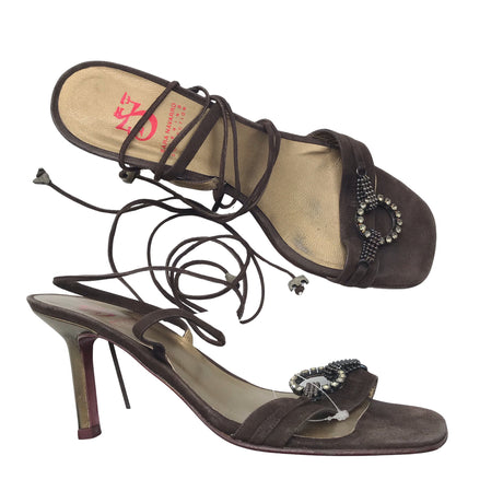 Unisex Sara Navarro - Kontsaga rihmikud, suurus 41 - Pruun (2)