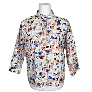 Unisex Papu - Pluus, suurus 36 - Valge (1)
