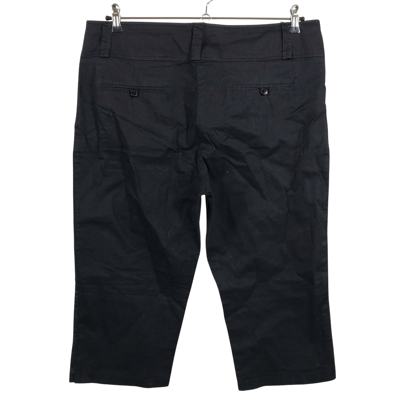 Unisex Friendtex - Mittevenivad poolpikad püksid, suurus 46 - Must (2)