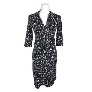 Unisex Nanso - Trikotaažist kleit, suurus 36 - Must (1)