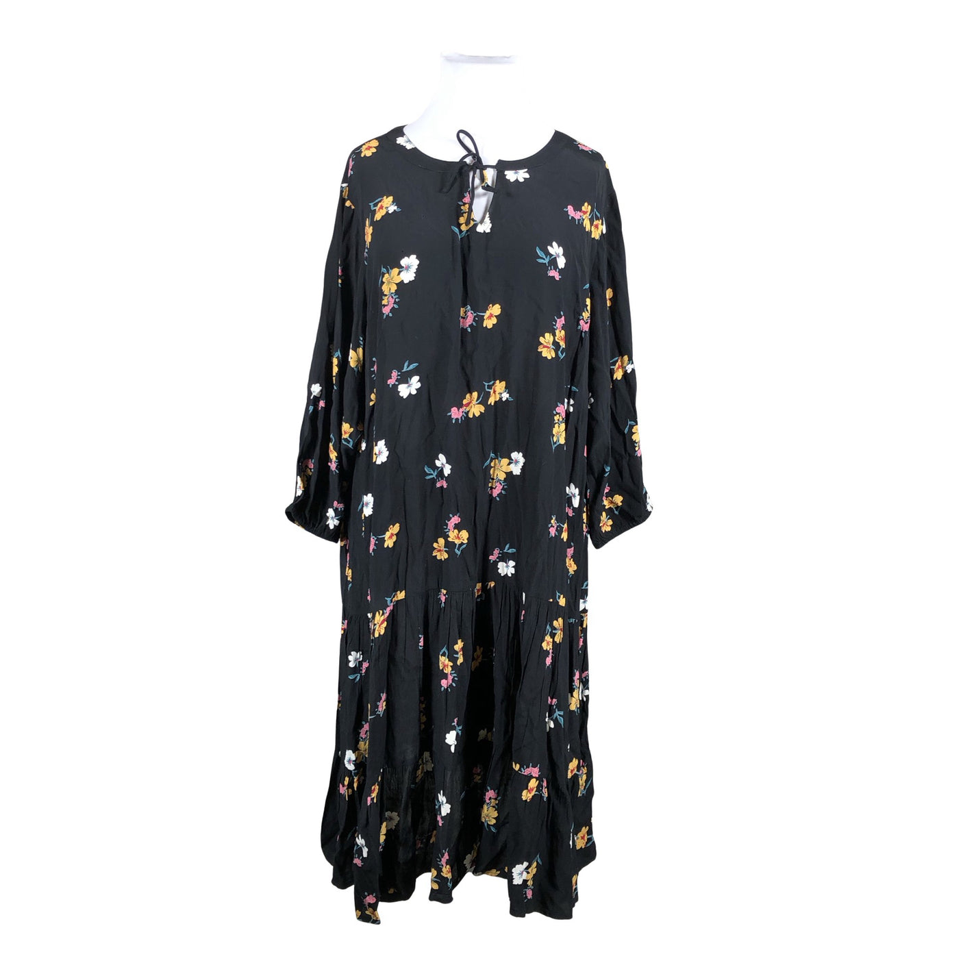 Unisex Zizzi - Õhuke kleit, suurus 58 - Must (1)