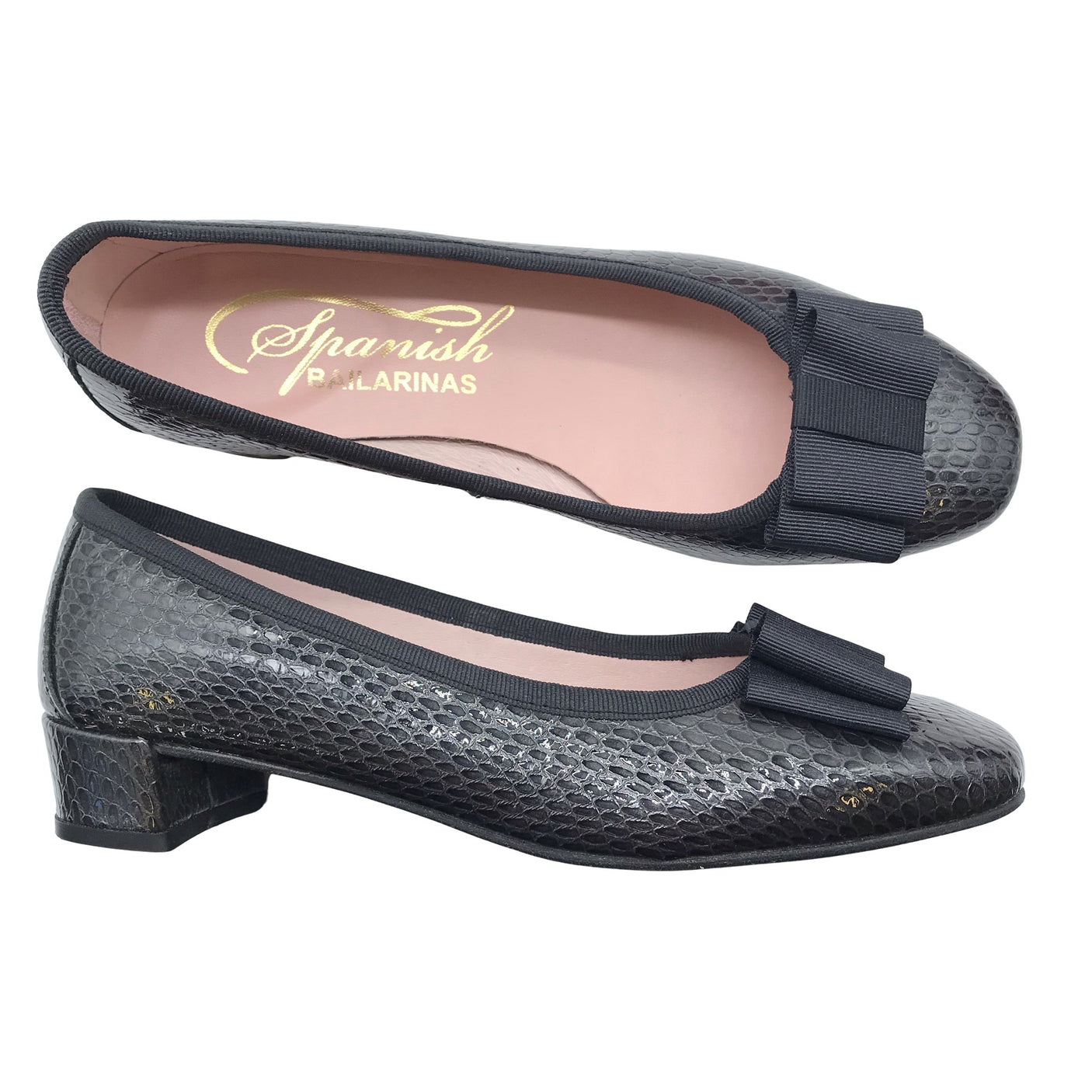 Unisex Spanish Bailarinas - Mokassiinid, suurus 39 - Must (1)