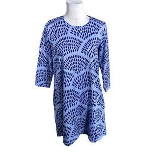 Unisex Marimekko - Trikotaažist tuunika, suurus 36 - Helesinine (1)