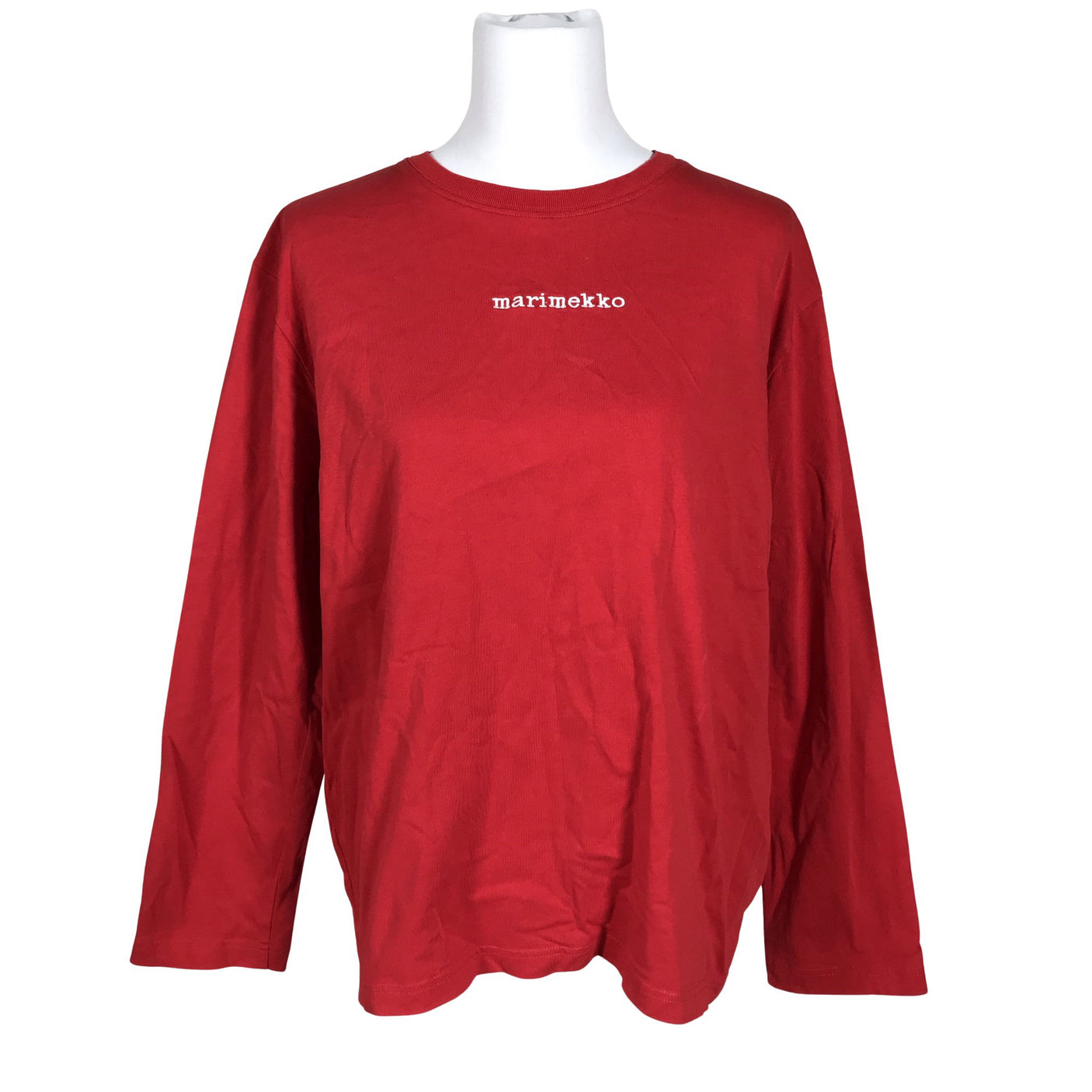 Unisex Marimekko - Trikotaažist pluus, suurus 36 - Punane (1)