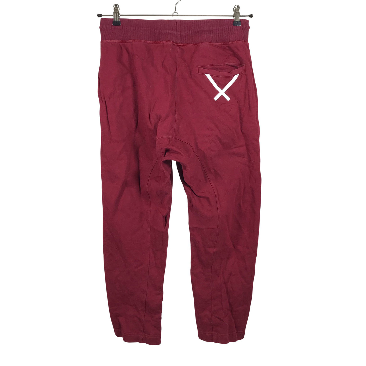 Unisex Adidas - Dressikangast püksid, suurus 38 - Veinipunane (2)