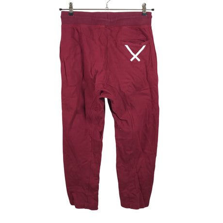 Unisex Adidas - Dressikangast püksid, suurus 38 - Veinipunane (2)
