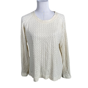 Unisex Pierre Cavallo - Kampsun, suurus 40 - Looduslik valge (1)