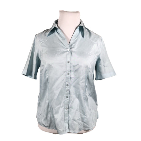 Unisex Gerry Weber - Lühikeste käistega pluus, suurus 42 - Helesinine ()