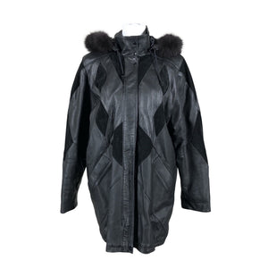 Unisex MLC - Nahktagi, suurus 38 - Must (1)