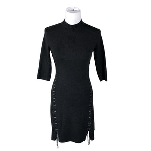 Unisex Maje - Kootud kleit, suurus 40 - Hall (1)