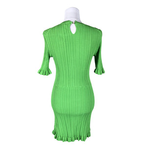 Unisex Maje - Kootud kleit, suurus 38 - Roheline (2)