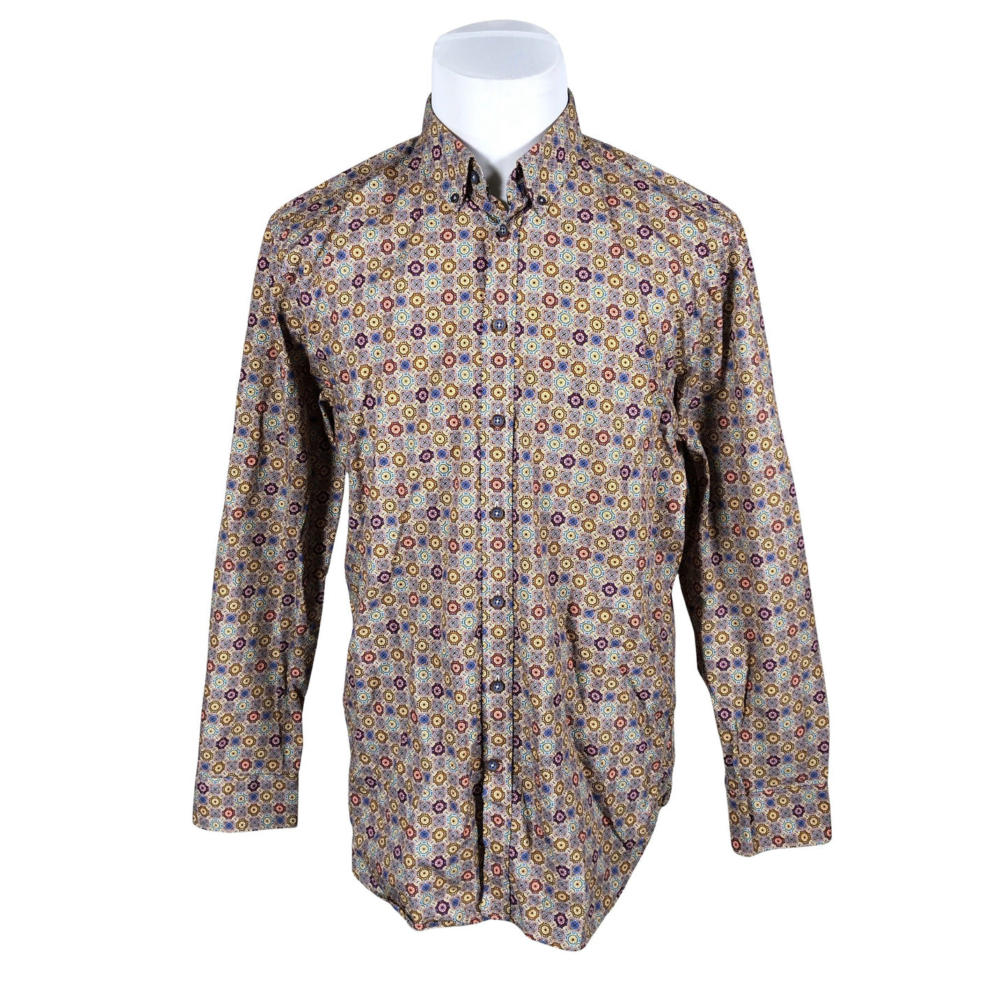 Unisex Bugatti - Triiksärk, suurus L - Beige (1)