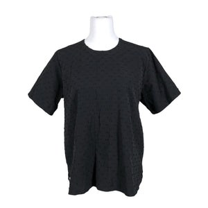 Unisex R-collection - Lühikeste käistega pluus, suurus 40 - Must (1)