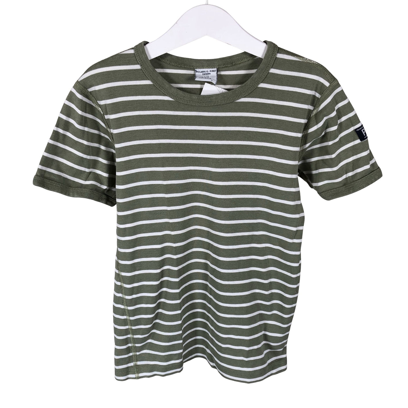 Unisex Polarn O. Pyret - T-särk, suurus 128 - 134 - Roheline (1)