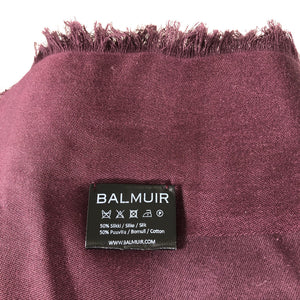 Unisex Balmuir - Õhuke sall, suurus Maxi - Veinipunane (3)