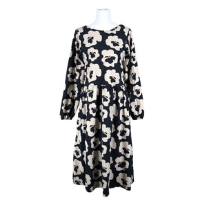 Unisex Mainio - Trikotaažist kleit, suurus 38 - Must (1)