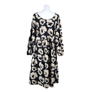Unisex Mainio - Trikotaažist kleit, suurus 38 - Must (2)