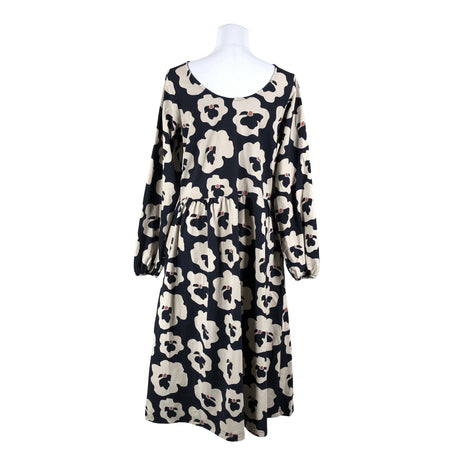 Unisex Mainio - Trikotaažist kleit, suurus 38 - Must (2)