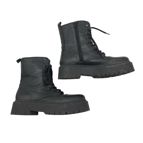 Unisex Bianco - Nööridega saapad, suurus 41 - Must ()