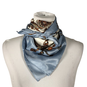 Unisex Anna Field - Õhuke sall, suurus Midi - Helesinine (1)