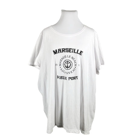 Unisex Zizzi - T-särk, suurus 62 - Valge ()