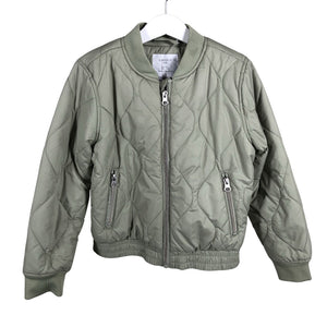 Unisex Lindex - Õhem talvejope, suurus 122 - 128 - Roheline (1)
