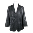 Unisex Samoon - Nahktagi, suurus 54 - Must ()