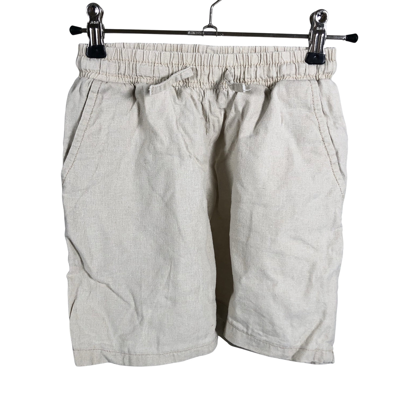 Unisex Lindex - Lühikesed püksid, suurus 122 - 128 - Beige (1)