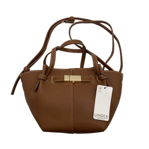 Unisex Lindex - Õlakott, suurus Midi - Pruun (1)