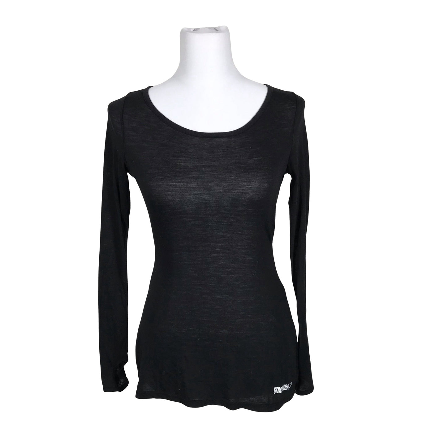 Unisex Gymshark - Spordisärk, pikad käised, suurus 38 - Must (3)