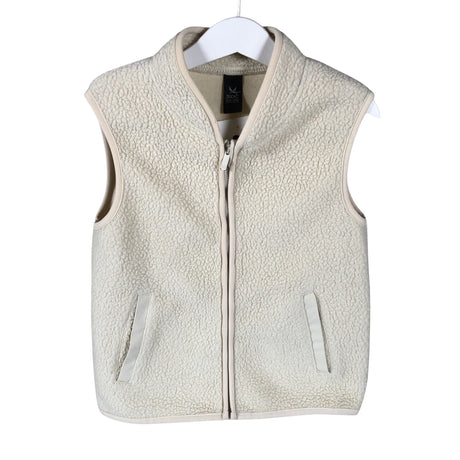 Unisex Soc - Fliisvest, suurus 122 - 128 - Looduslik valge ()