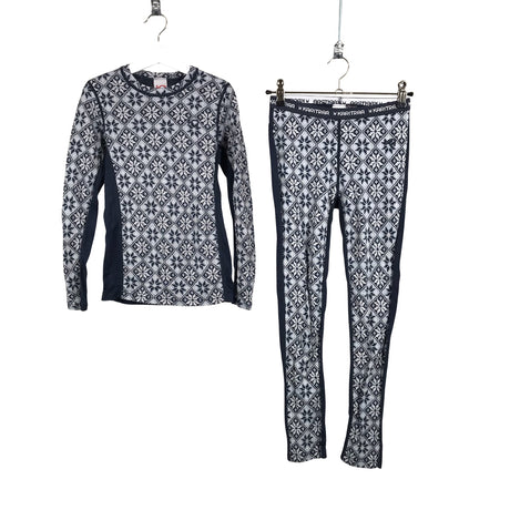 Unisex Kari Traa - Soe pesu, suurus 134 - 140 - Sinine ()