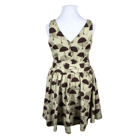 Unisex Lady Vintage - Trikotaažist kleit, suurus 42 - Roheline (2)