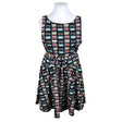 Unisex Lady Vintage - Trikotaažist kleit, suurus 44 - Sinine ()