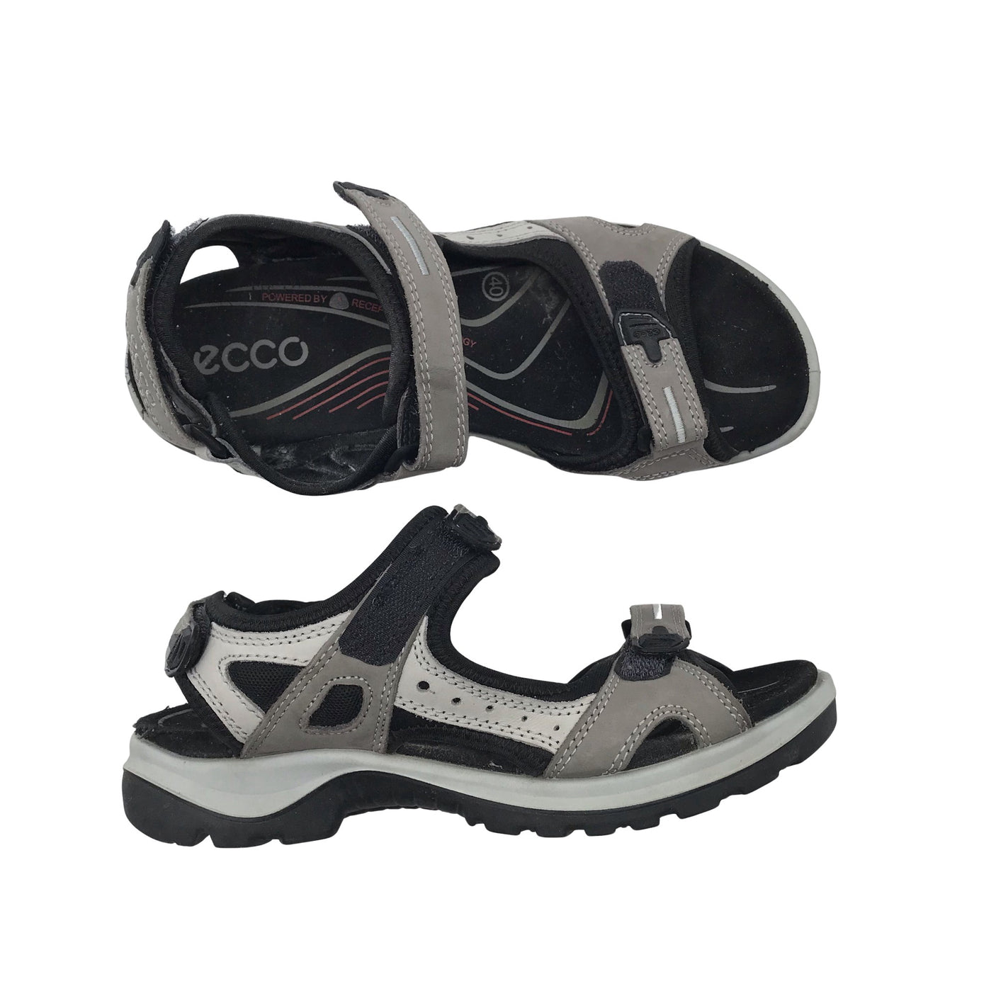 Unisex Ecco - Rihmikud, suurus 40 - Hall (1)