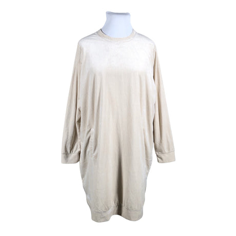 Unisex Ulla Popken - Dressikangast tuunika, suurus 50 - Beige ()