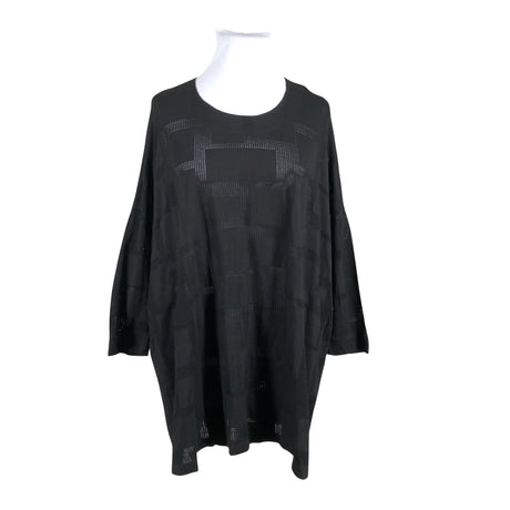 Unisex Aino - Trikotaažist tuunika, suurus 42 - Must ()