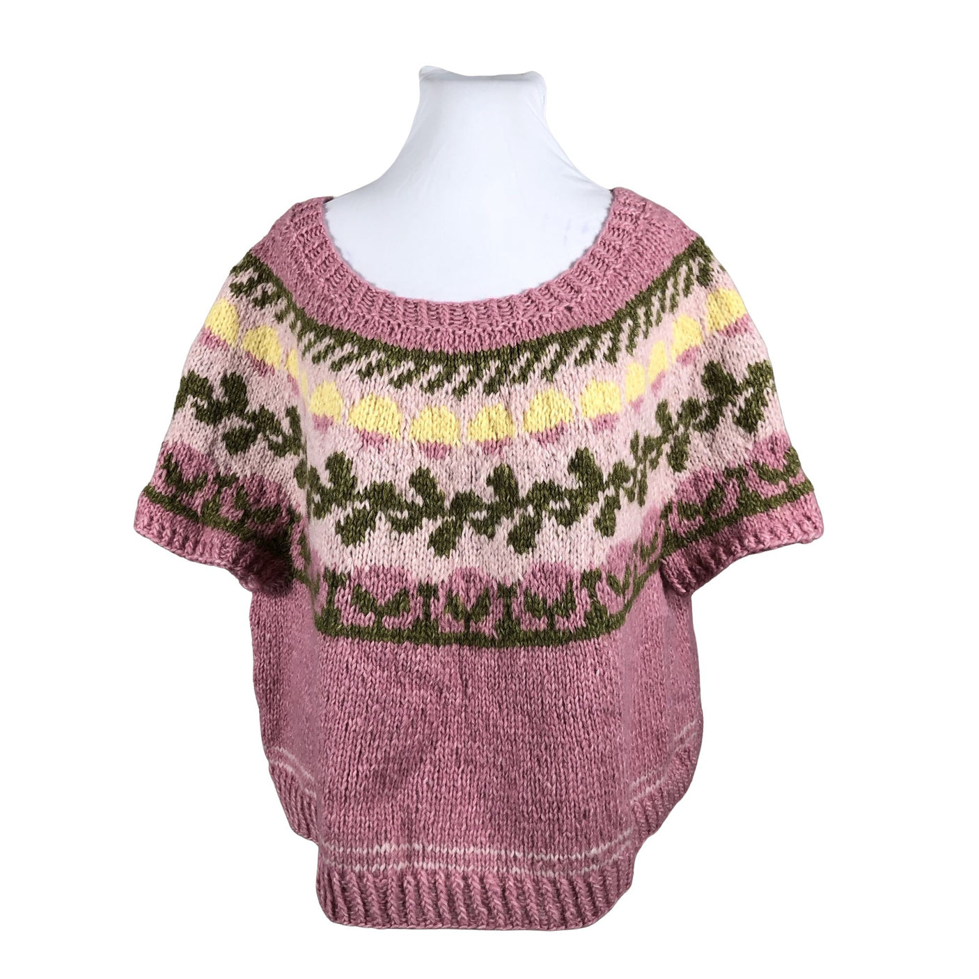 Unisex Handmade - Kampsun, suurus 48 - Heleroosa (1)