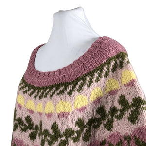 Unisex Handmade - Kampsun, suurus 48 - Heleroosa (2)